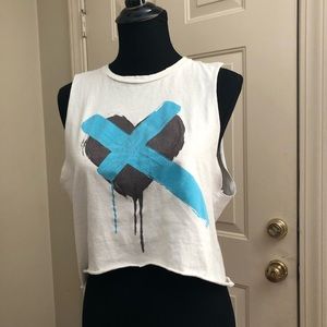 CHVRCHES tank tee cut XS